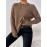 Women'S Crew Neck Pullover Sweater