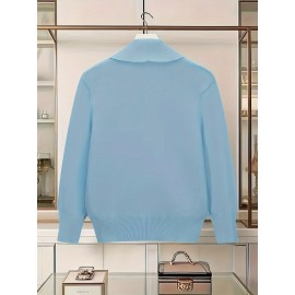 Women's Turn- Collar Cardigan Coat