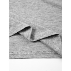 Fashion Letter Anime Print Women's Round Neck T-Shirt, Simple Design, Comfortable and Breathable, Versatile Essential, Suitable for Daily Casual Wear, Showcasing Natural and Elegant Style, Local Shipping