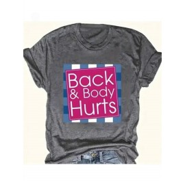 Crew Neck T-Shirt - Fashionable Womens 