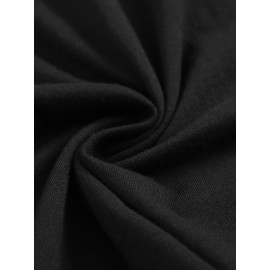 Fashion Letter Anime Print Women's Round Neck Pure T-Shirt, Simple Design Comfortable Breathability for Casual Wear Versatile Natural Style Summer Party Essential Local Shipping, Japanese Style Clothes Women