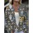 Plus Size, Plus-Size Women's Oversized 3D Printed & Kitten Cardigan Sweater - Soft Polyester Jacket with Button Front, Cute Tabby/Tuxedo/Calico Patterns, Spring/Fall Outerwear (Machine Washable) for Pet Lovers
